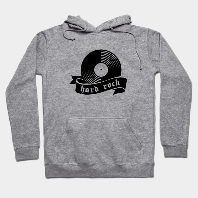 hard rock logo Hoodie by lkn